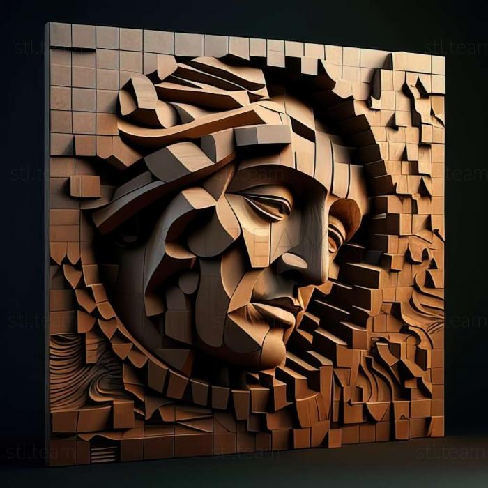 3D модель Гра «Мозаїка». (STL)